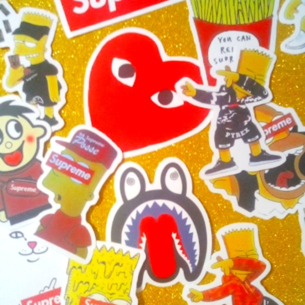 Supreme Stickers